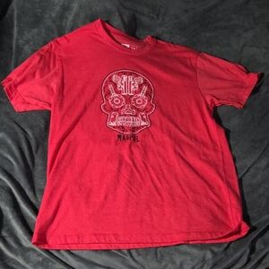 Magpul Men's Red Skull Graphic Short Sleeve Tee